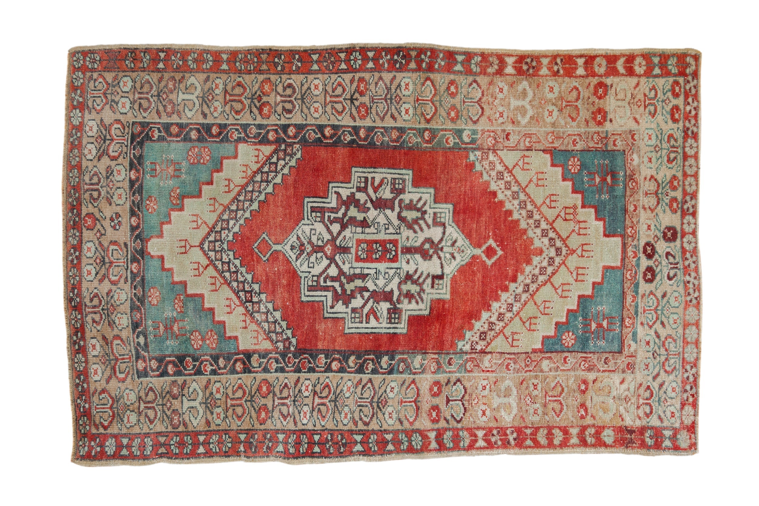 3.5x5.5 Vintage Distressed Anatolian Rug by Old New House® - main product image for Resin Society