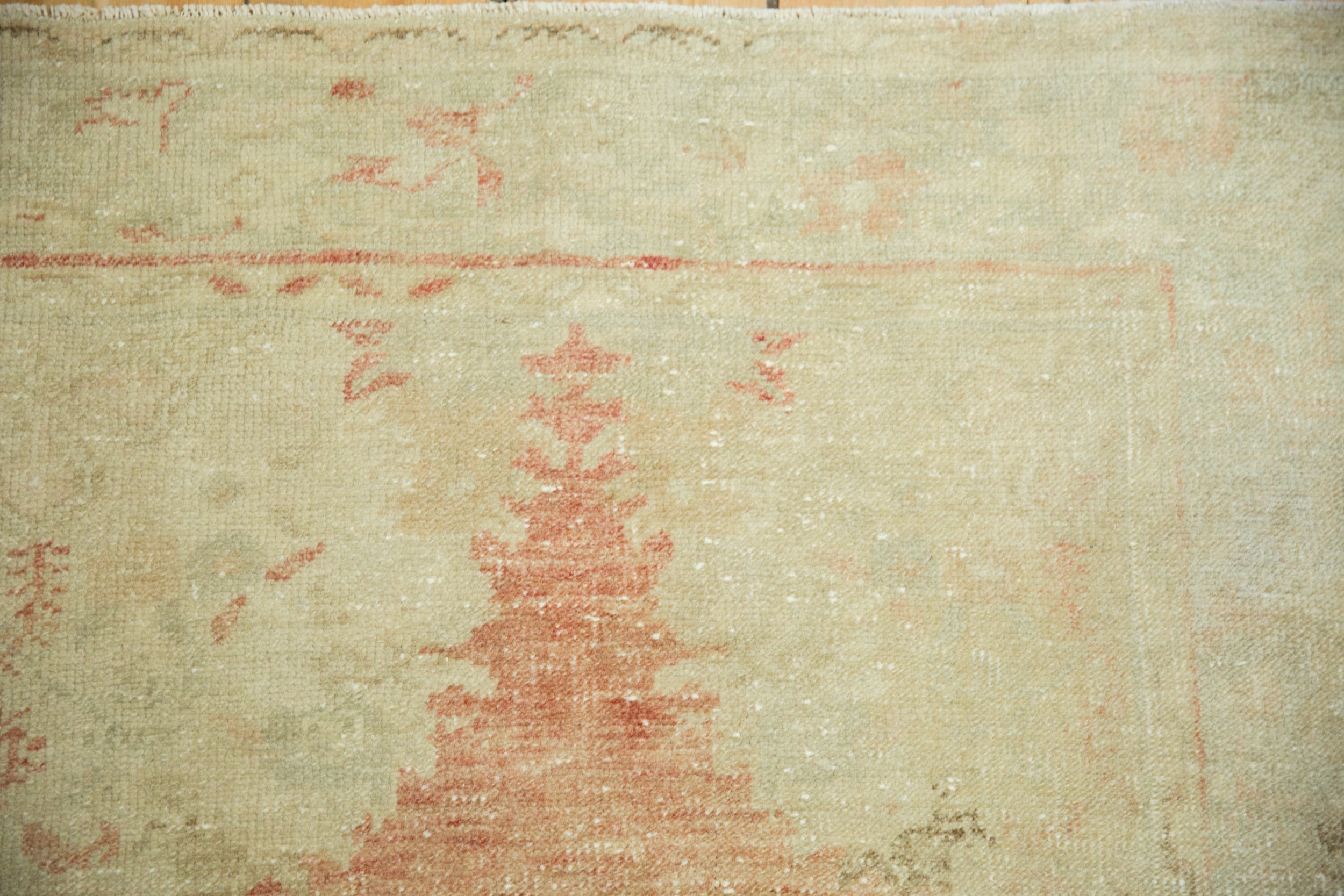 3.5x7 Vintage Distressed Oushak Rug Runner by Old New House® - product image 3 for Resin Society