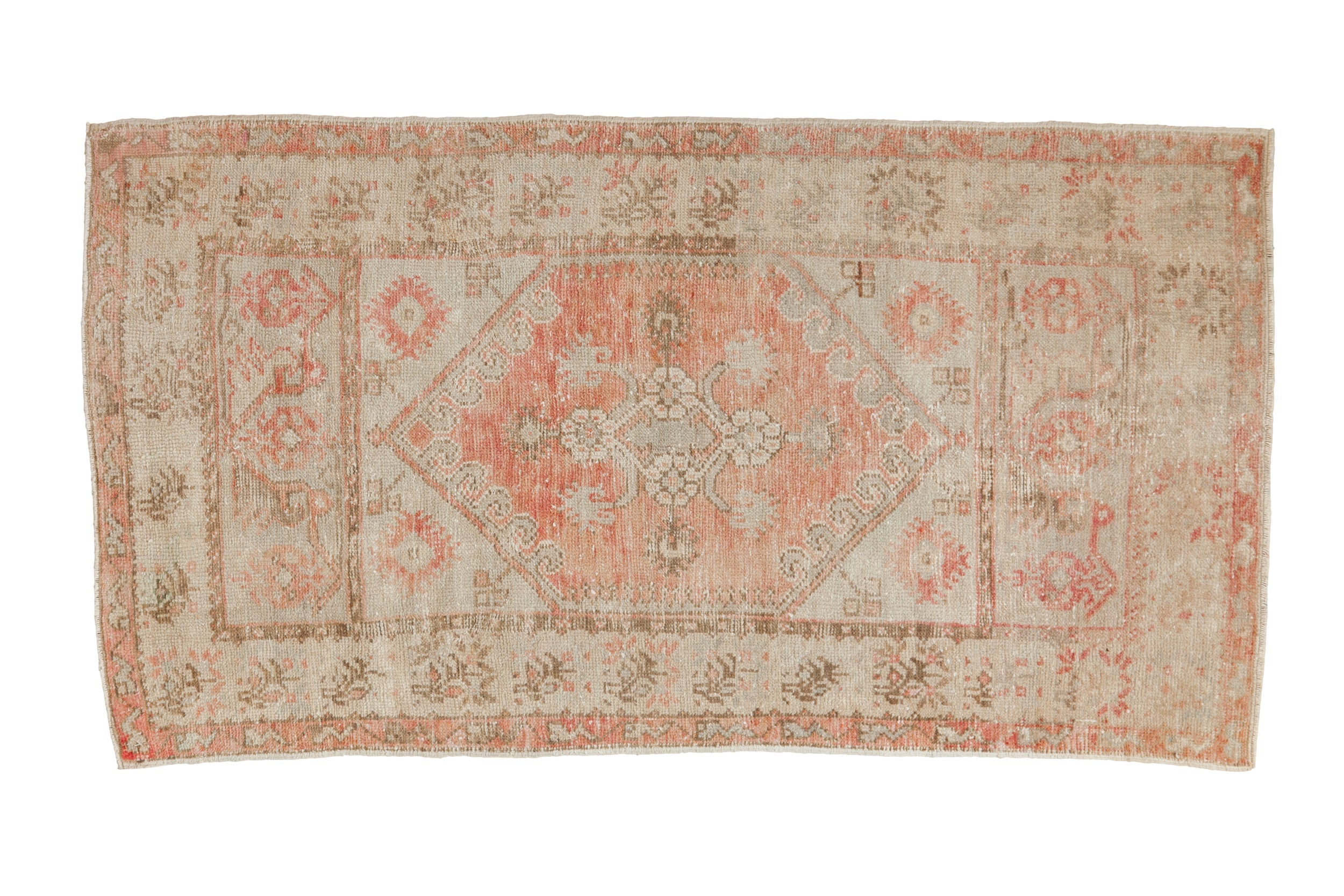 2.5x5 Vintage Distressed Oushak Rug Runner by Old New House® - main product image for Resin Society