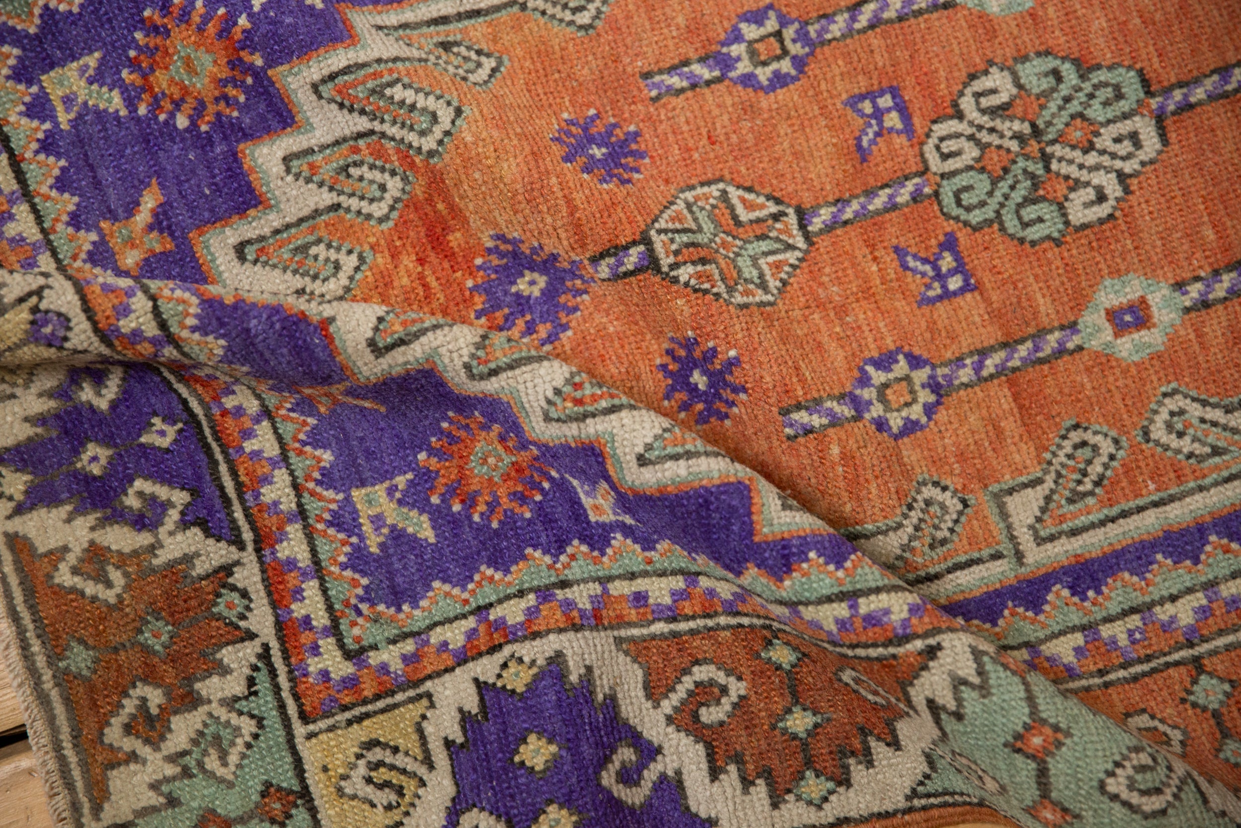 2.5x4 Vintage Distressed Oushak Rug by Old New House® - product image 8 for Resin Society
