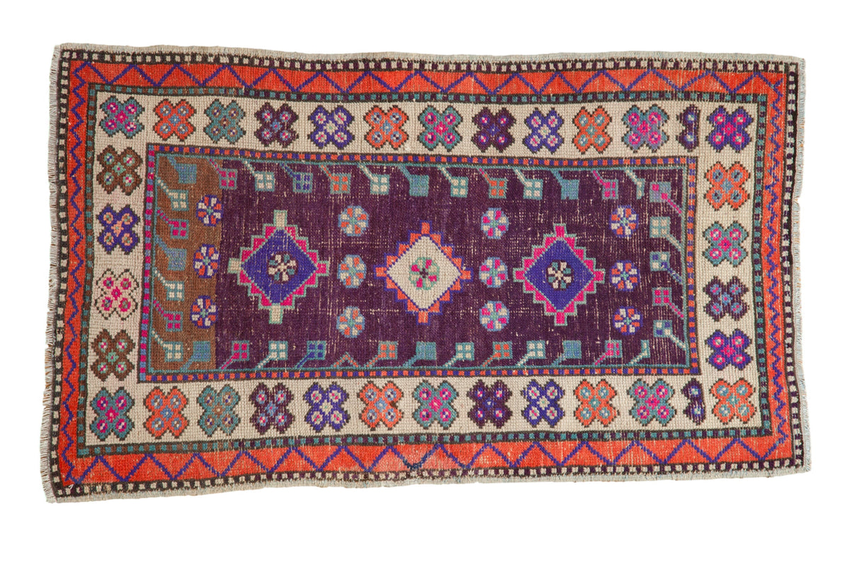 2.5x4.5 Vintage Distressed Oushak Rug by Old New House® - main product image for Resin Society