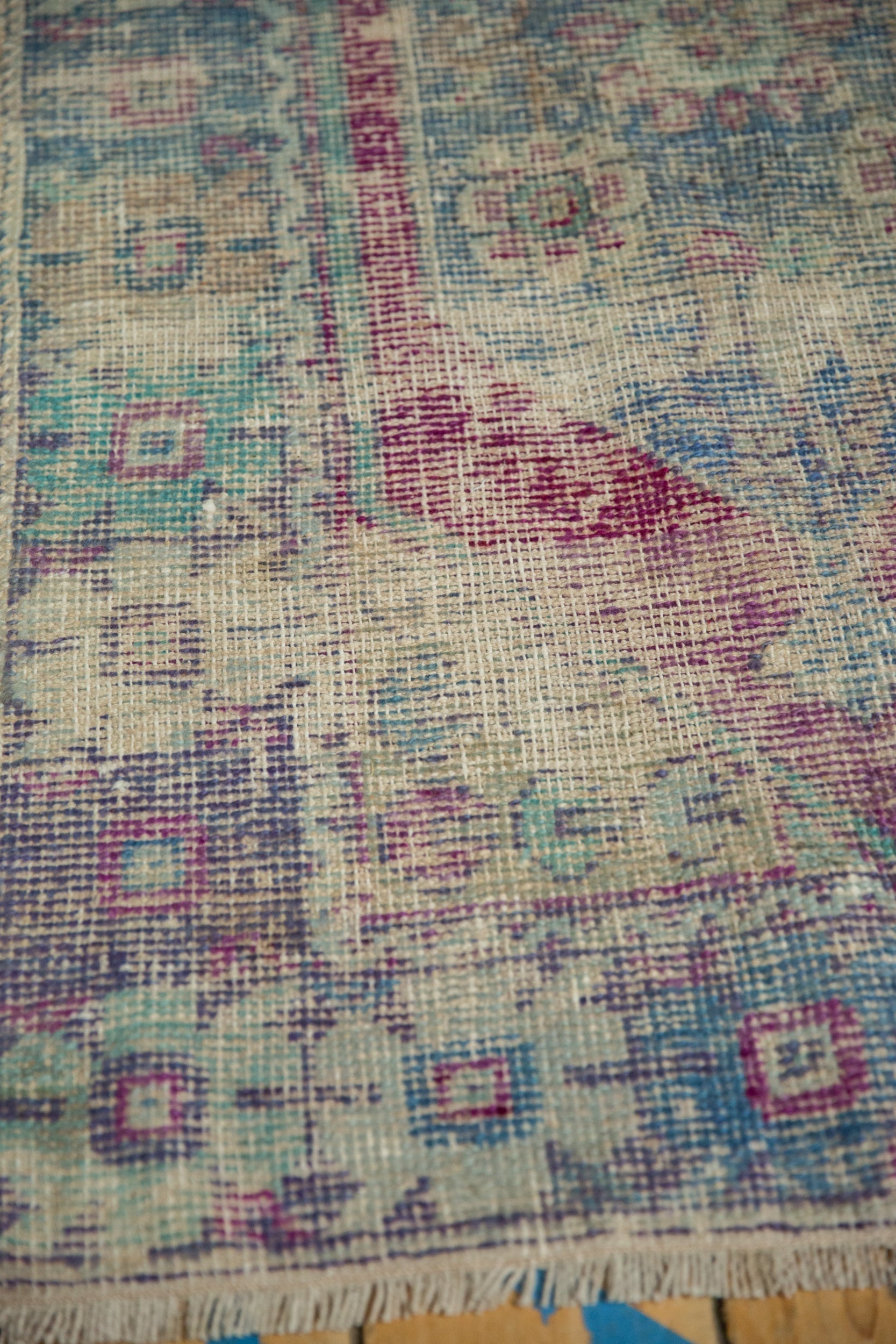 2.5x4.5 Vintage Distressed Oushak Rug
