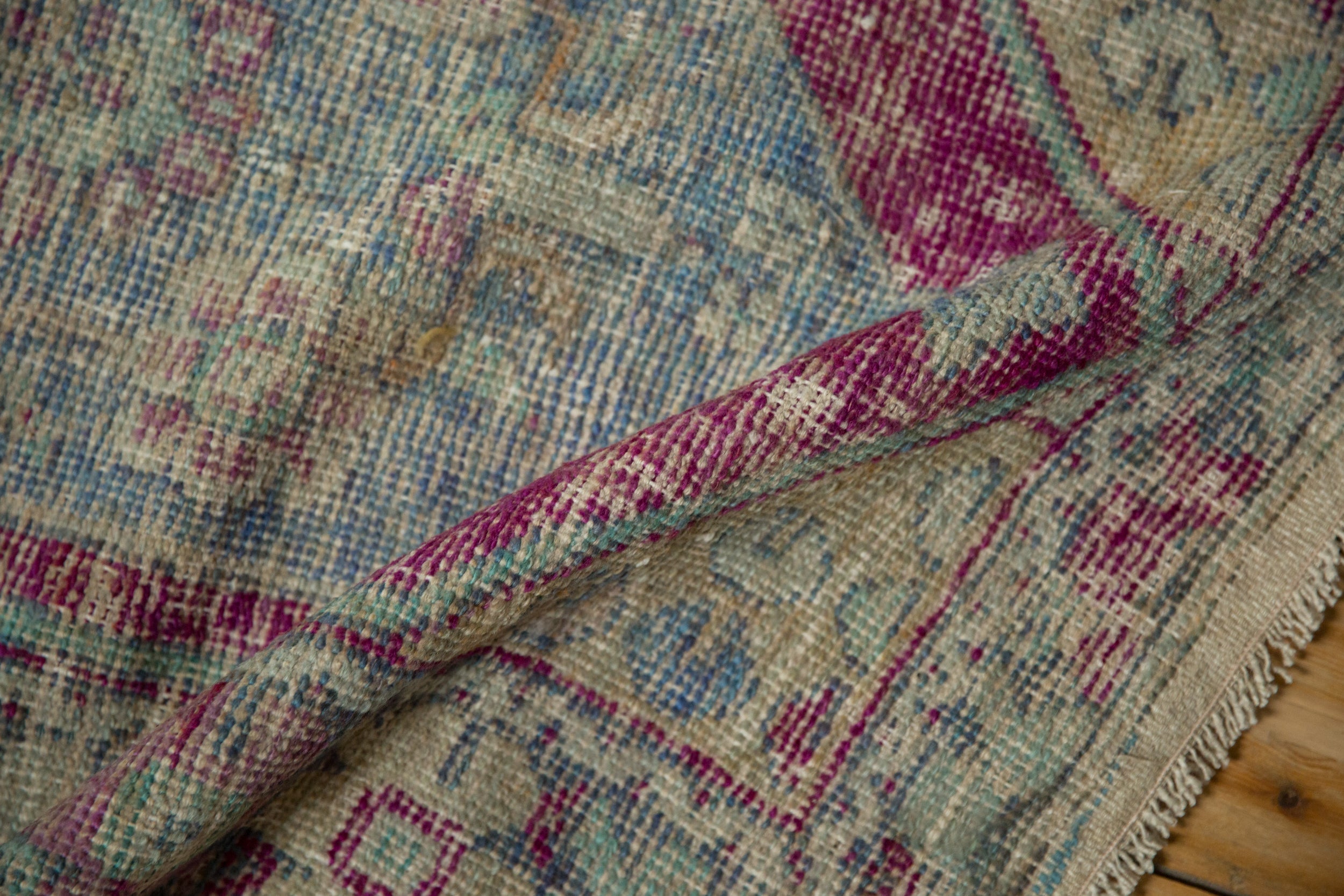 2.5x4.5 Vintage Distressed Oushak Rug