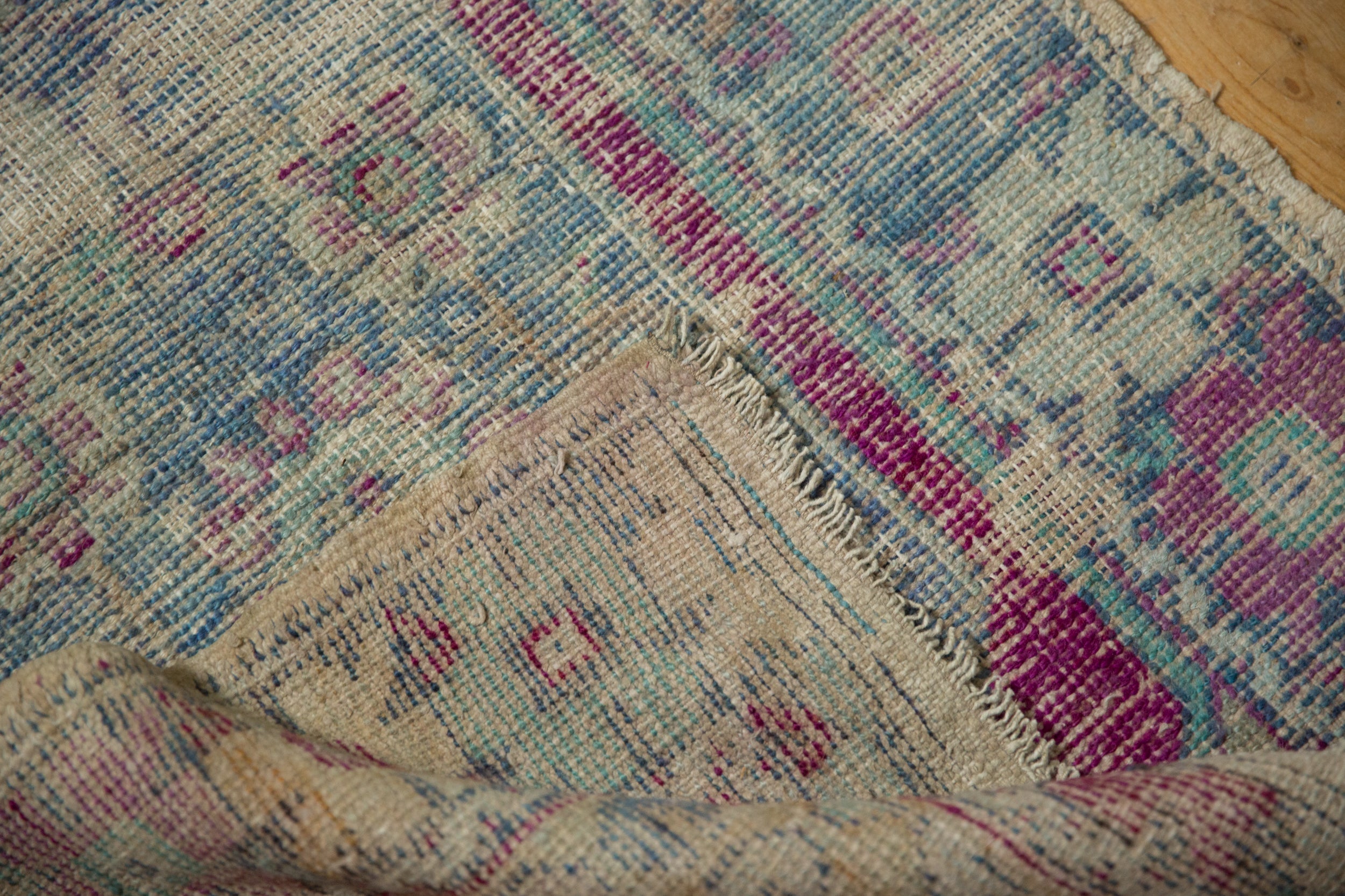 2.5x4.5 Vintage Distressed Oushak Rug