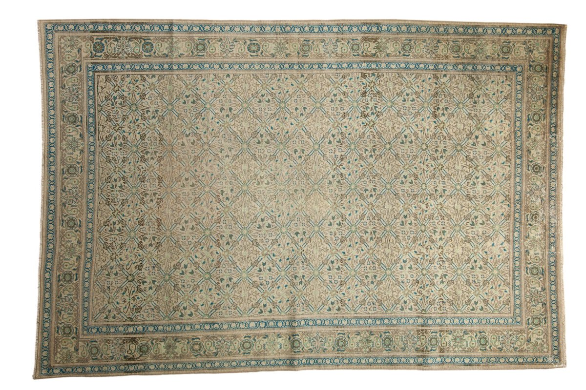 6.5x9.5 Vintage Distressed Kayseri Carpet by Old New House® - detailed view