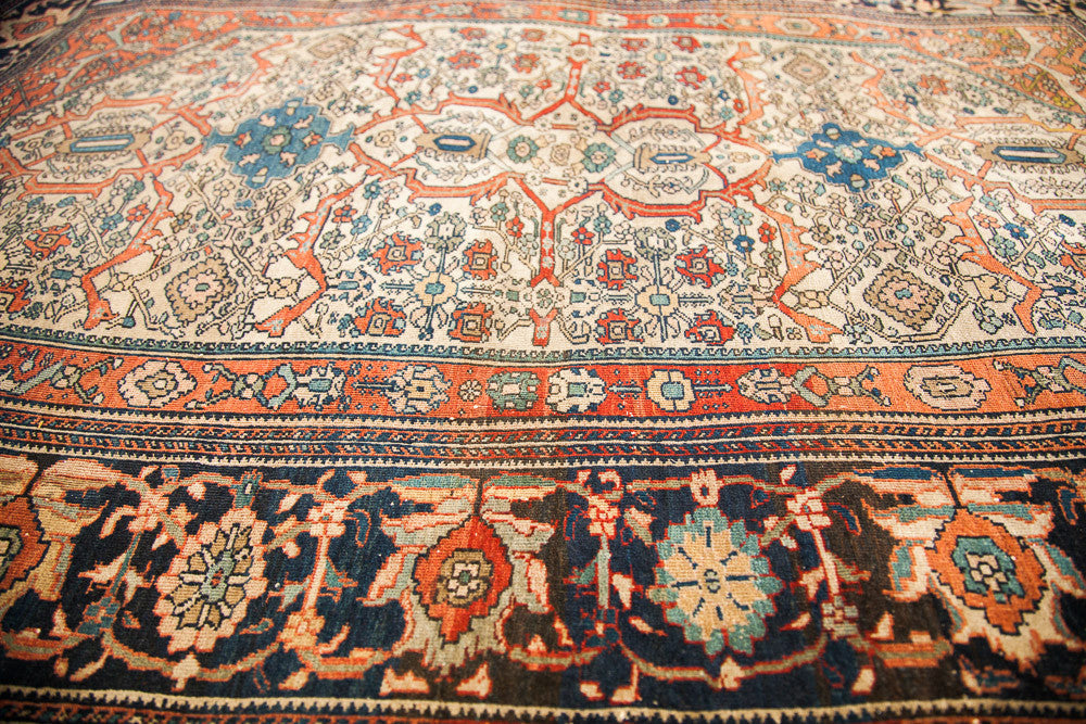 3x5 Antique Fine Farahan Sarouk Rug by Old New House® - product image 11 for Resin Society
