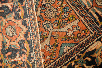 3x5 Antique Fine Farahan Sarouk Rug by Old New House® - product image 12 for Resin Society