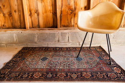 3x5 Antique Fine Farahan Sarouk Rug by Old New House® - product image 10 for Resin Society