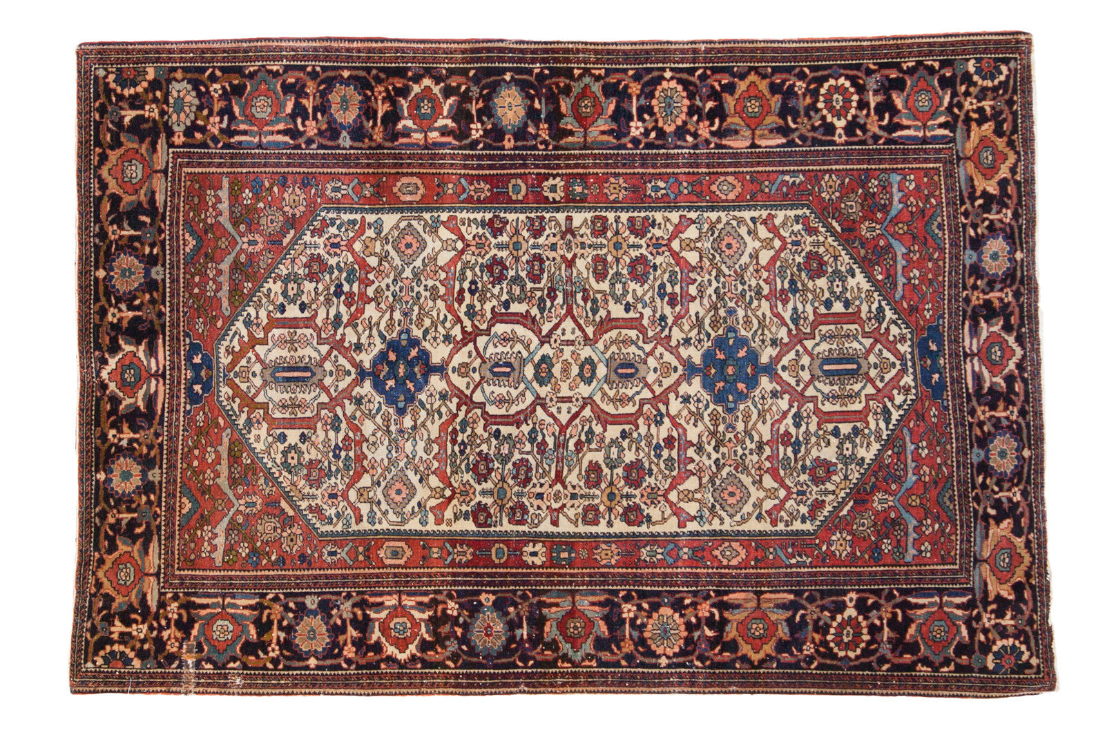 3x5 Antique Fine Farahan Sarouk Rug by Old New House® - main product image for Resin Society