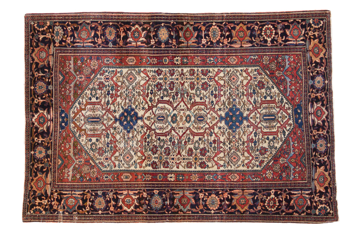 3x5 Antique Fine Farahan Sarouk Rug by Old New House® - main product image for Resin Society