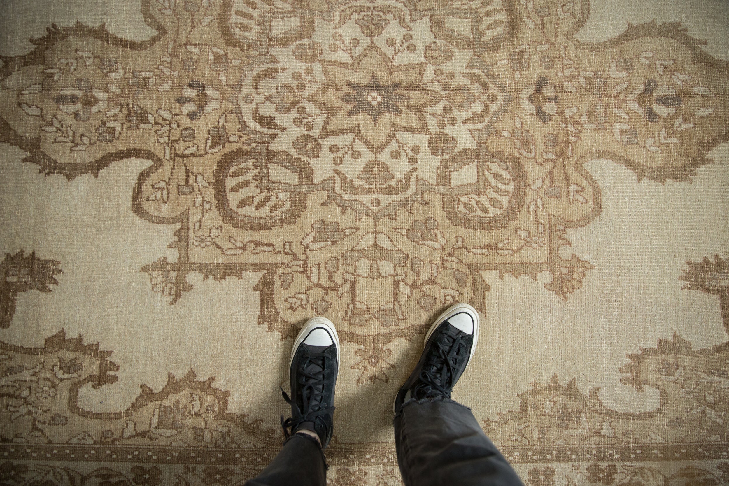 6x9 Vintage Distressed Kars Carpet by Old New House® - product image 2 for Resin Society