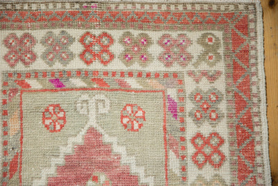 2.5x5 Vintage Distressed Oushak Rug Runner by Old New House® - product image 3 for Resin Society