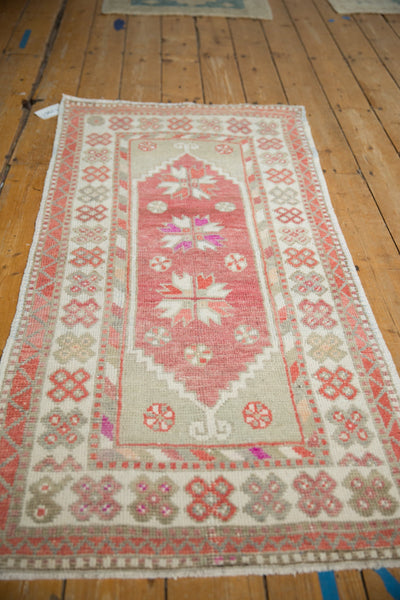 2.5x5 Vintage Distressed Oushak Rug Runner by Old New House® - product image 4 for Resin Society