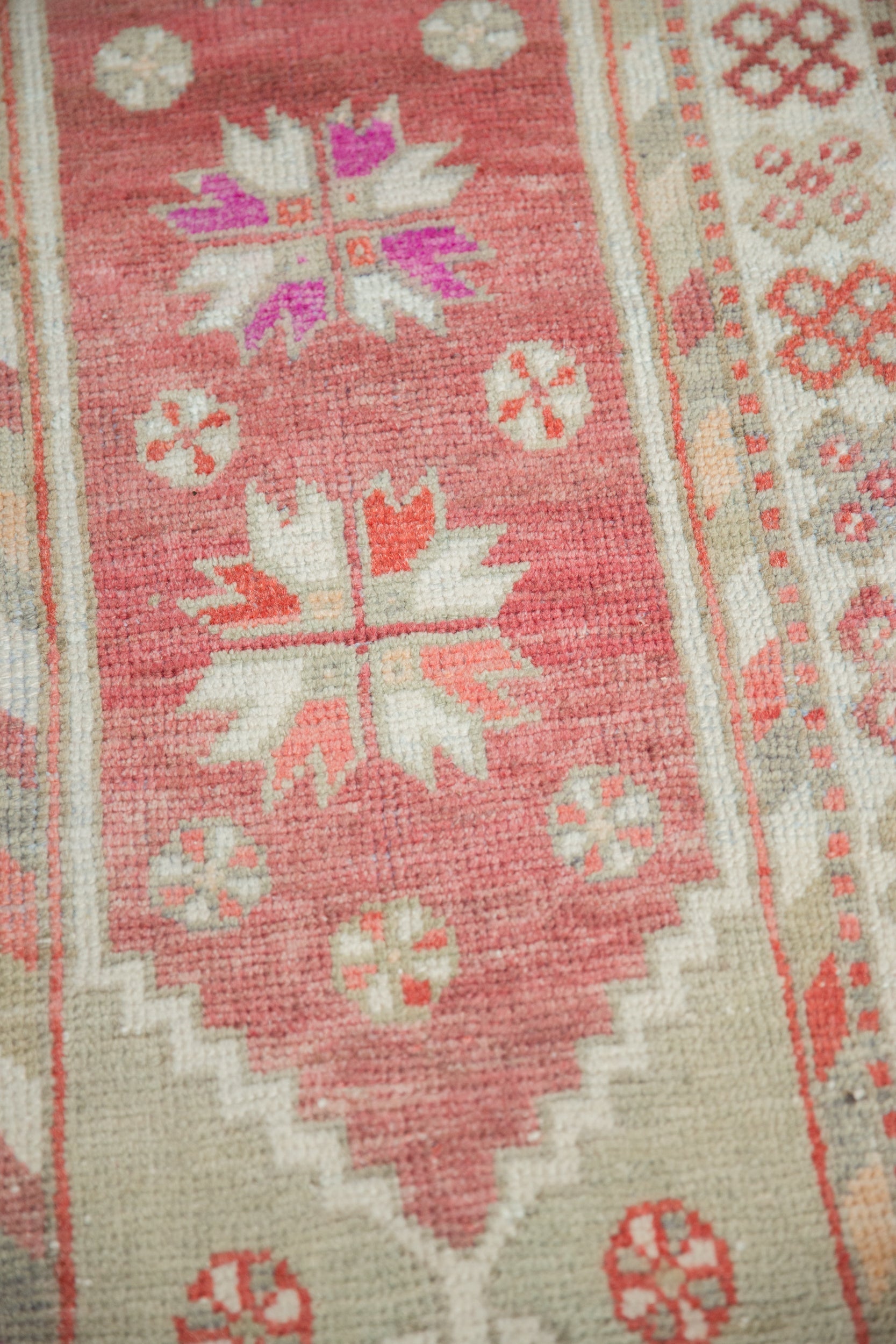 2.5x5 Vintage Distressed Oushak Rug Runner by Old New House® - product image 5 for Resin Society