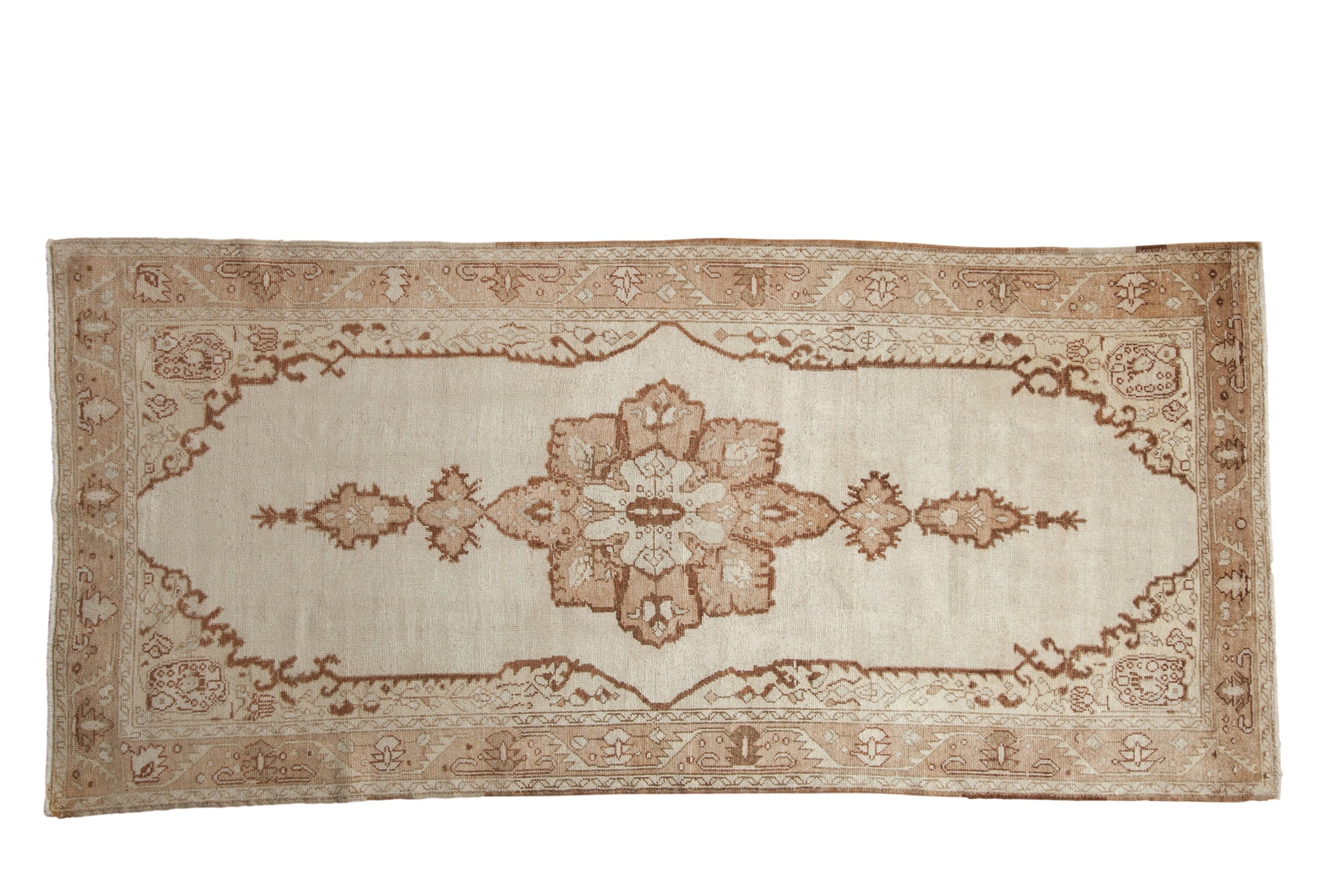4x9 Vintage Distressed Oushak Rug Runner by Old New House® - main product image for Resin Society