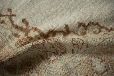 4x9 Vintage Distressed Oushak Rug Runner by Old New House® - product image 10 for Resin Society