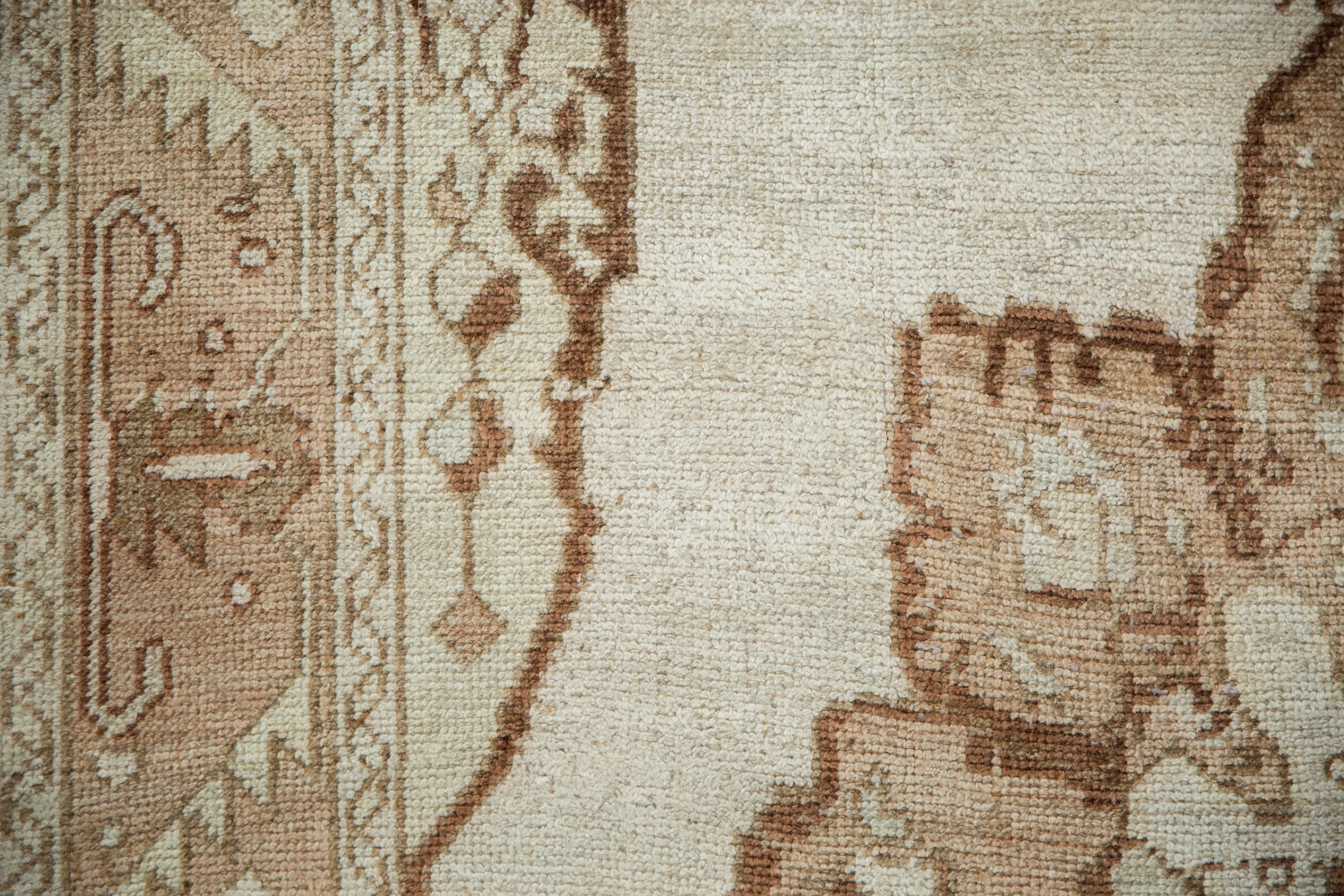 4x9 Vintage Distressed Oushak Rug Runner by Old New House® - product image 12 for Resin Society
