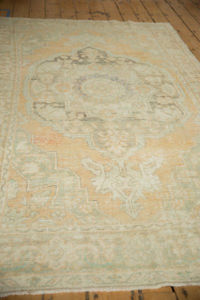 5x8.5 Vintage Distressed Oushak Carpet by Old New House® - product image 5 for Resin Society