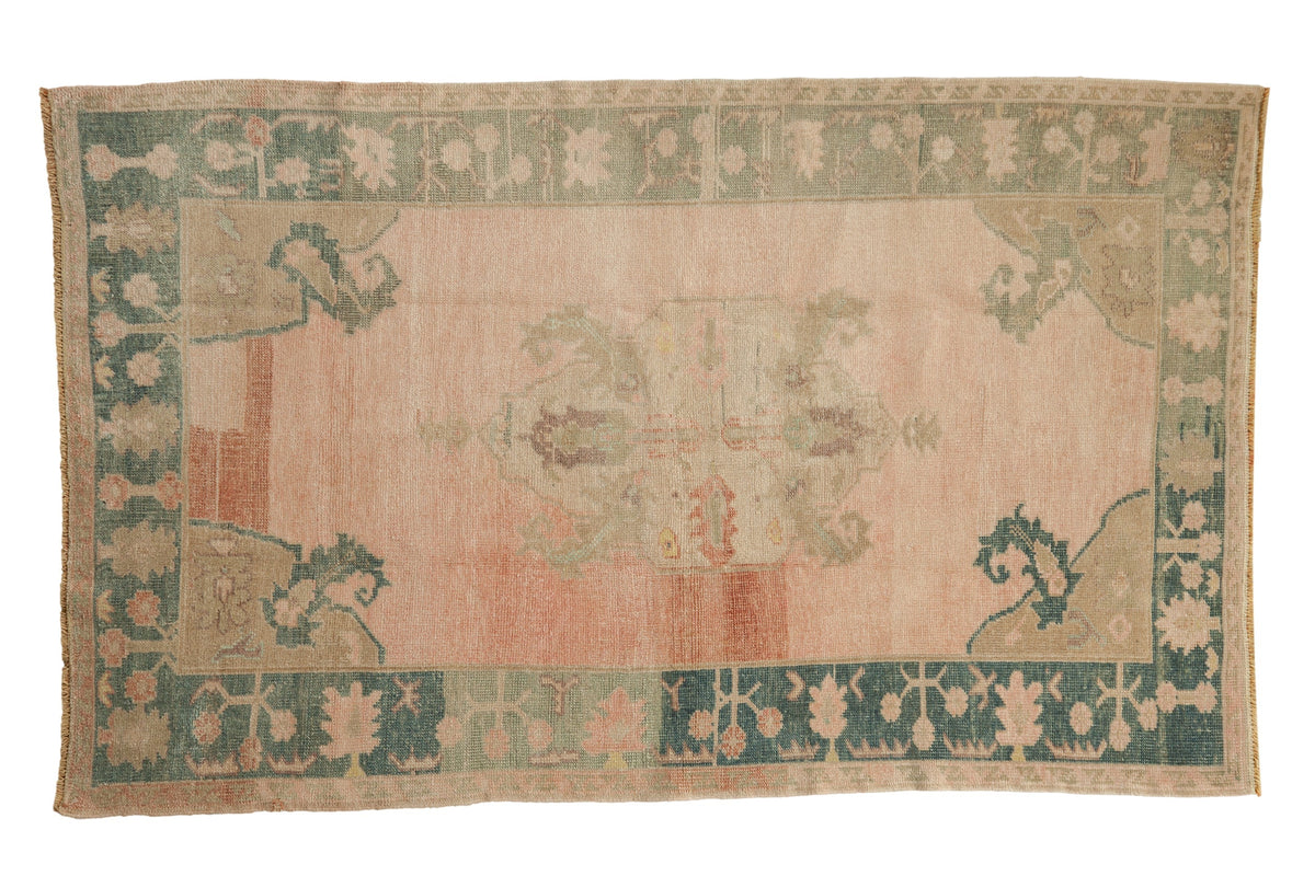 4x6.5 Vintage Distressed Oushak Rug by Old New House® - main product image for Resin Society