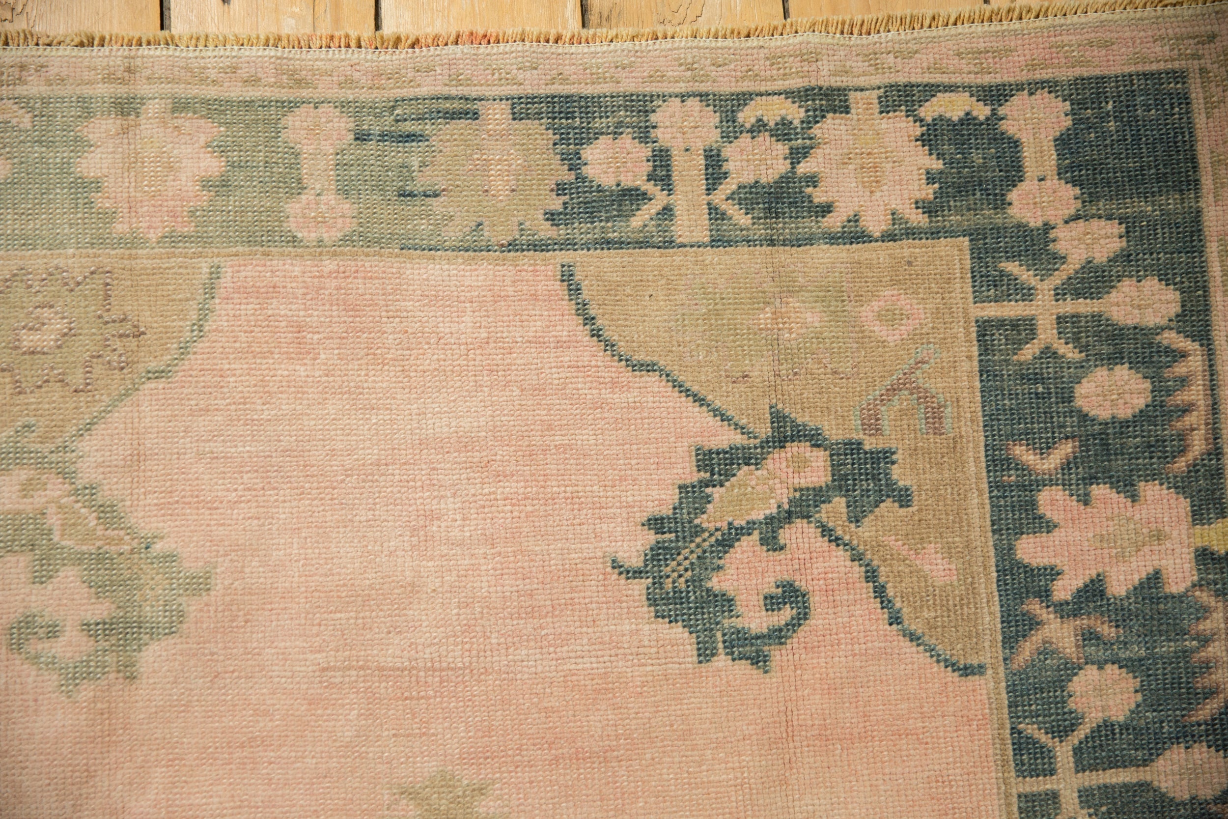 4x6.5 Vintage Distressed Oushak Rug by Old New House® - product image 3 for Resin Society