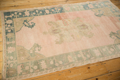 4x6.5 Vintage Distressed Oushak Rug by Old New House® - product image 6 for Resin Society