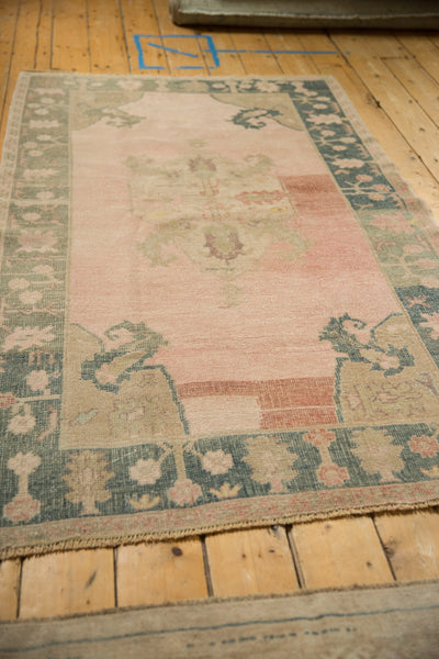 4x6.5 Vintage Distressed Oushak Rug by Old New House® - product image 8 for Resin Society