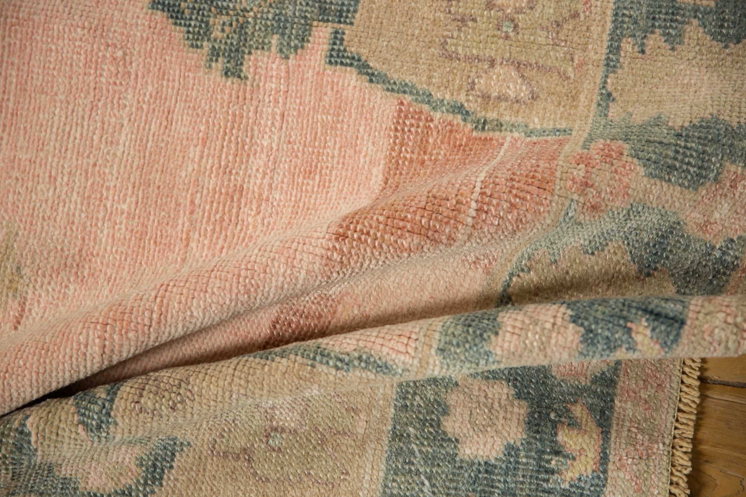 4x6.5 Vintage Distressed Oushak Rug by Old New House® - product image 10 for Resin Society