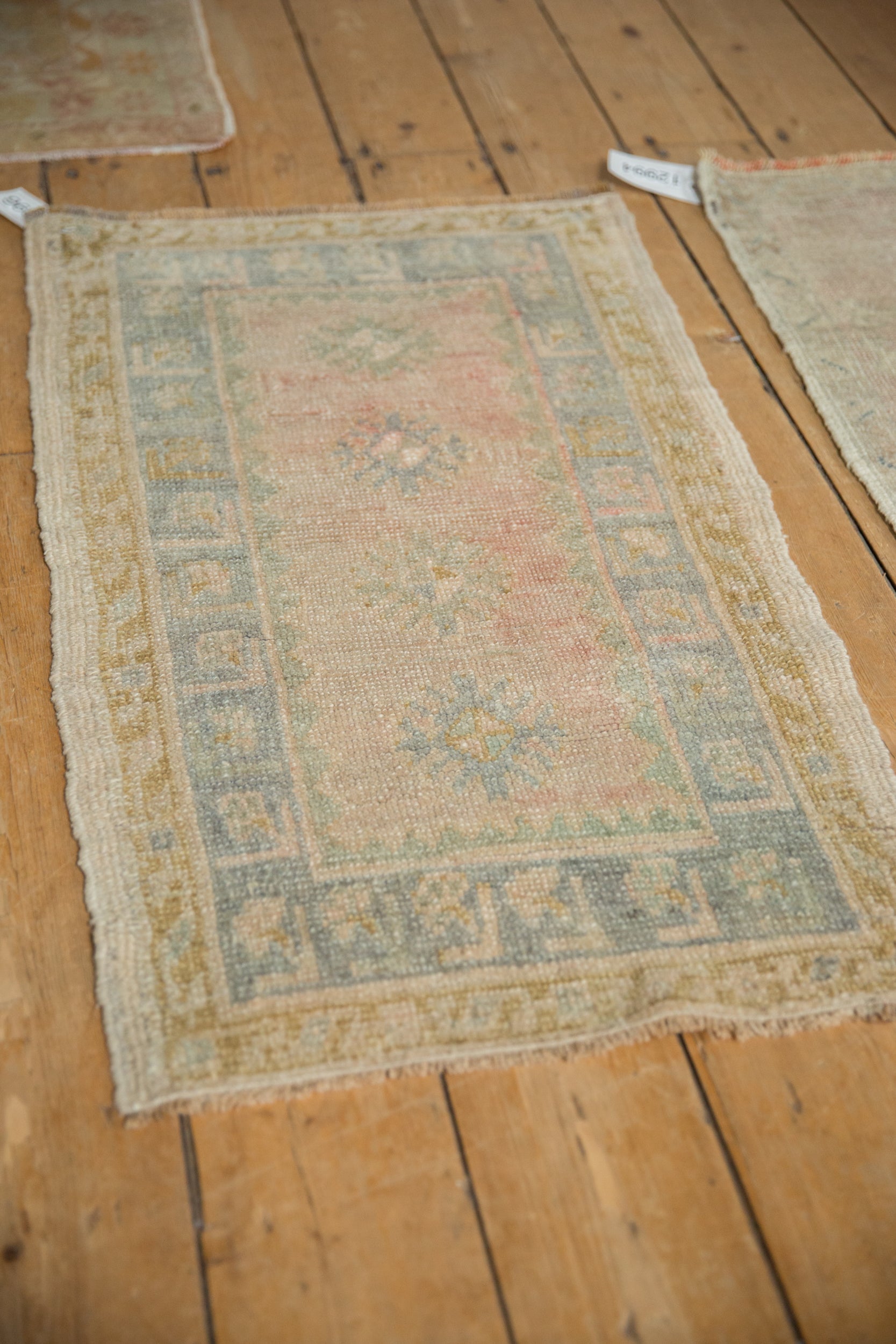 1.5x3 Vintage Distressed Oushak Rug Mat by Old New House® - product image 4 for Resin Society