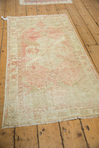 2.5x5 Vintage Distressed Oushak Rug Runner by Old New House® - product image 4 for Resin Society