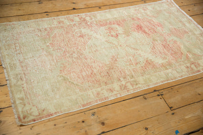 2.5x5 Vintage Distressed Oushak Rug Runner by Old New House® - product image 5 for Resin Society