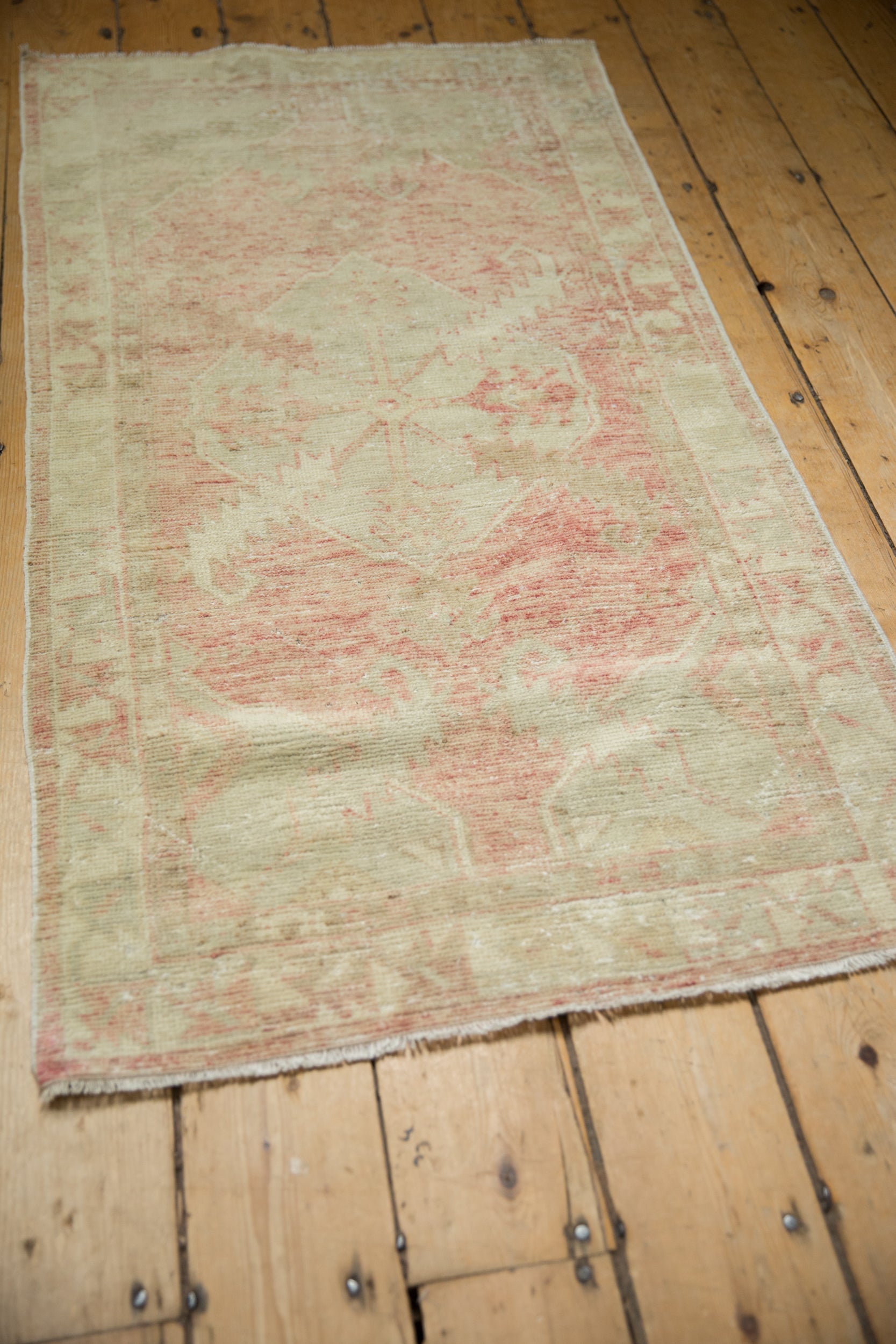 2.5x5 Vintage Distressed Oushak Rug Runner by Old New House® - product image 6 for Resin Society