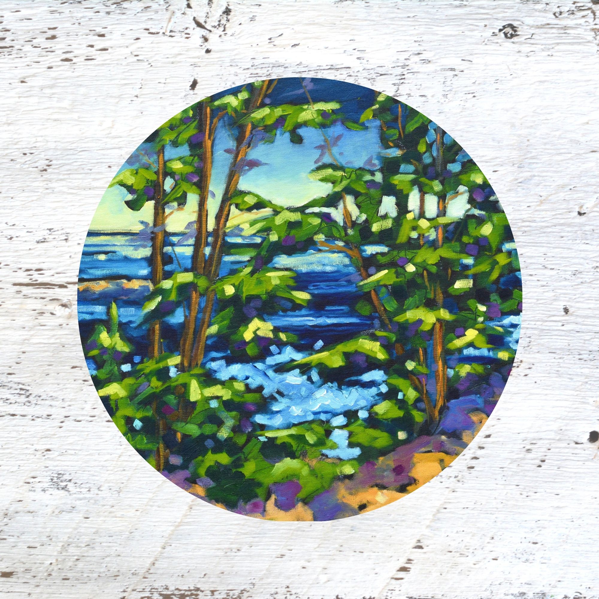 Rubber Grip Jar Opener - Waves that Lapse Against the Shores of Time by Dreese Fine Art - Resin Society