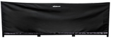 Woodhaven Full Firewood Rack Cover with zipper closure protecting stacked firewood outdoors