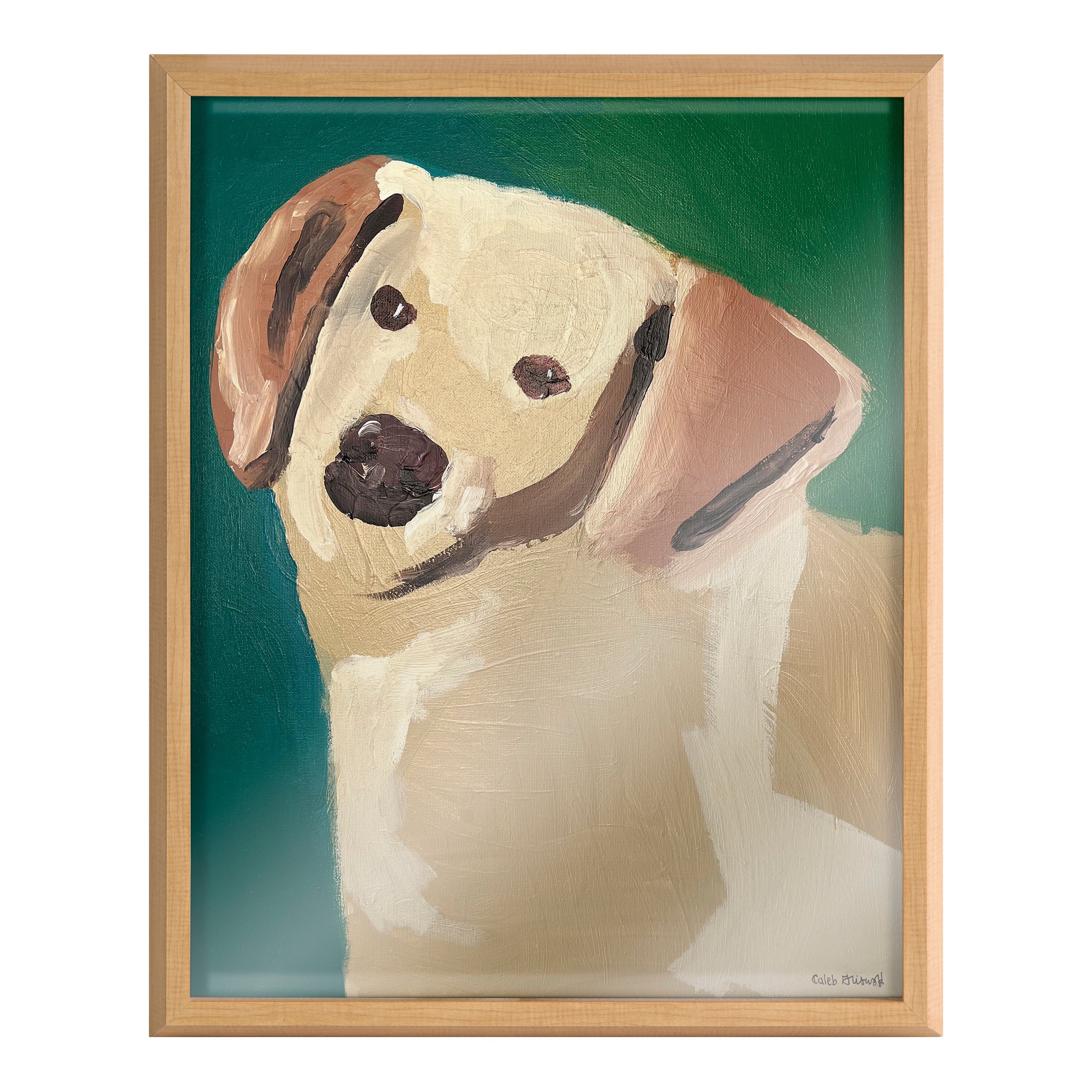 Blake Lily Framed Printed Glass by Caleb Griswold by kateandlaurel - product image 2 for Resin Society