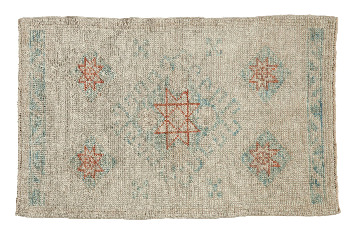 2x3.5 Distressed Oushak Rug by Old New House® - main product image for Resin Society