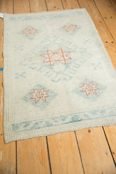 2x3.5 Distressed Oushak Rug by Old New House® - product image 4 for Resin Society