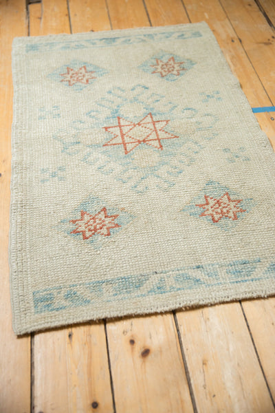 2x3.5 Distressed Oushak Rug by Old New House® - product image 7 for Resin Society