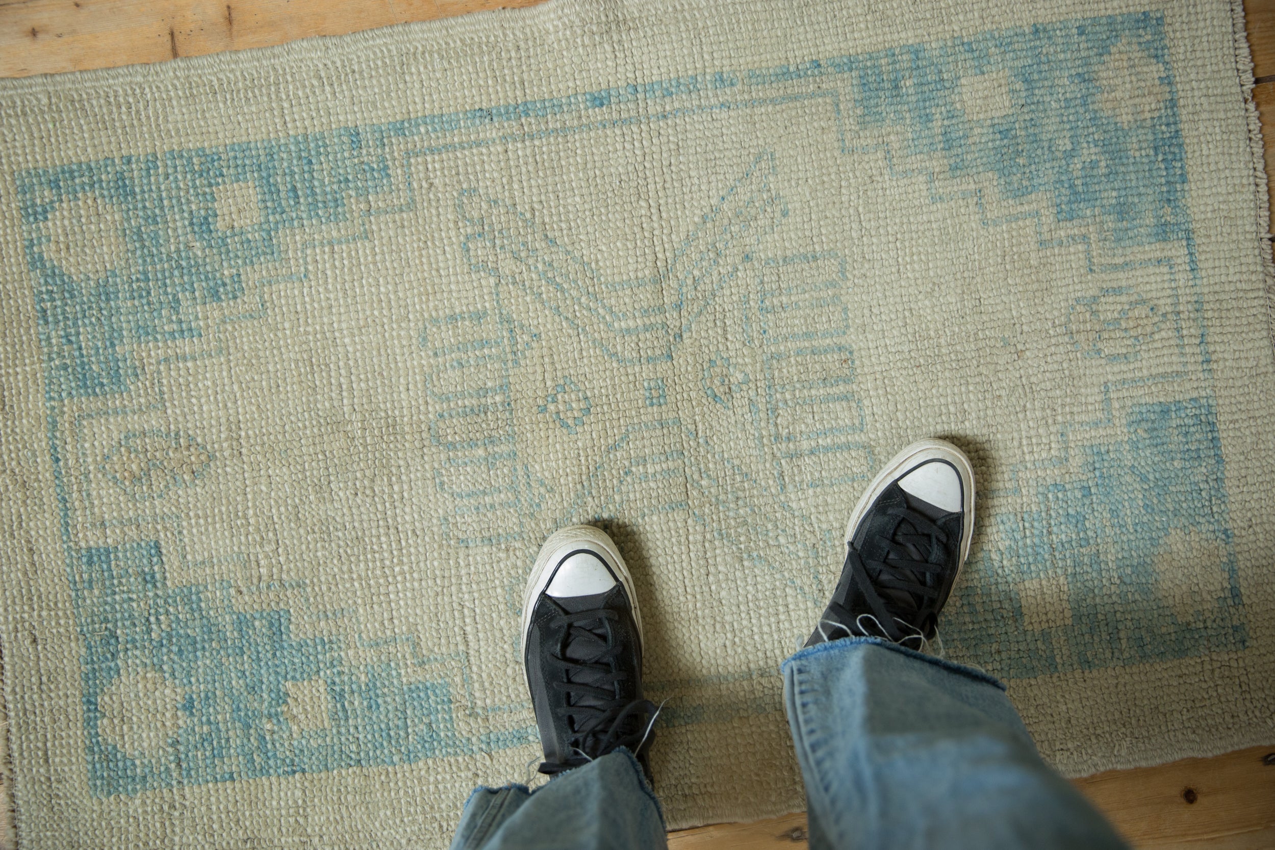 2.5x4 Distressed Oushak Rug by Old New House® - product image 2 for Resin Society
