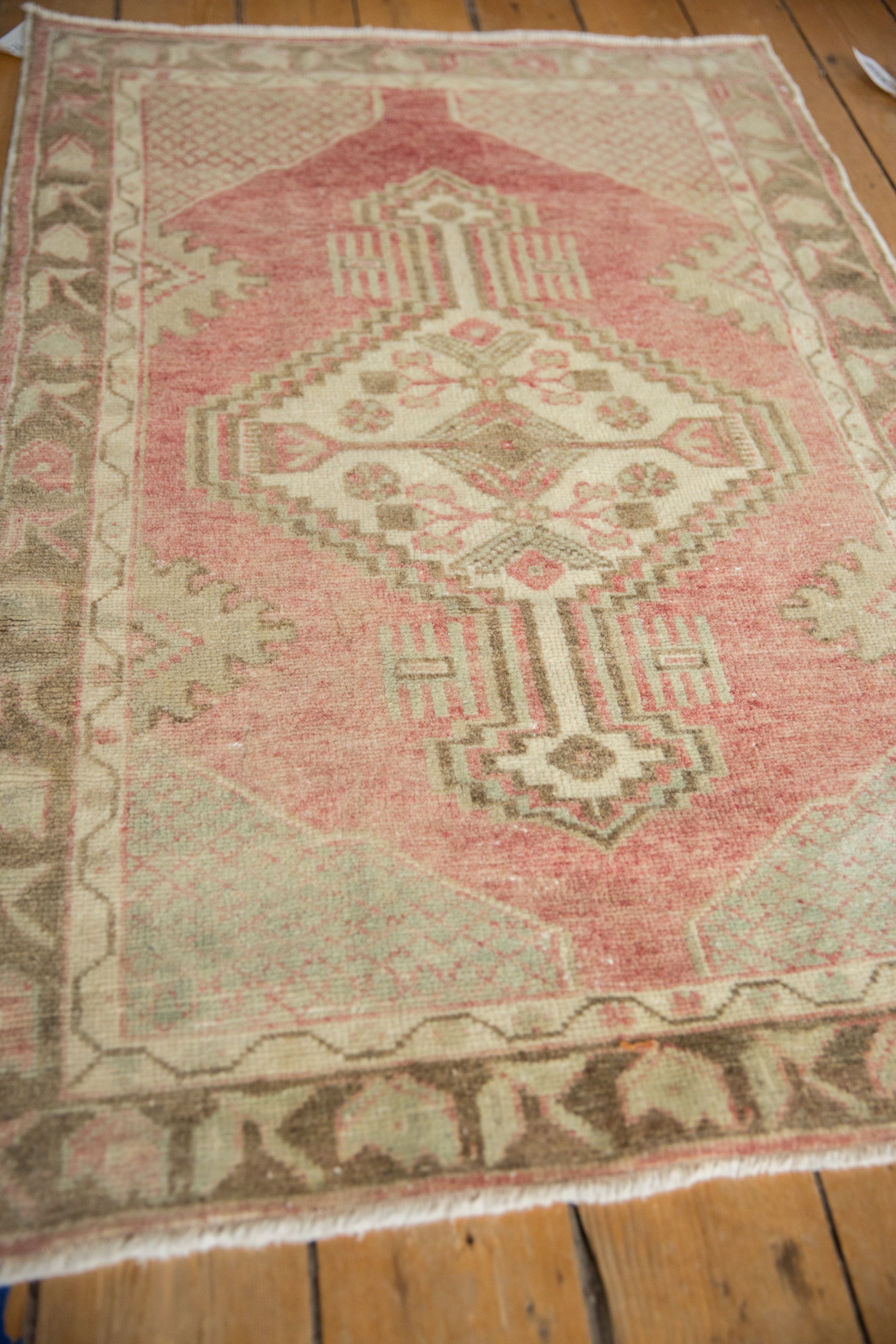3x4.5 Vintage Distressed Oushak Rug by Old New House® - product image 4 for Resin Society