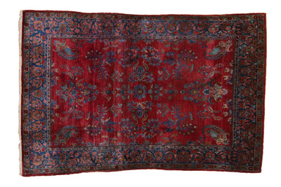 4.5x6.5 Antique Fine Kashan Rug by Old New House® - main product image for Resin Society