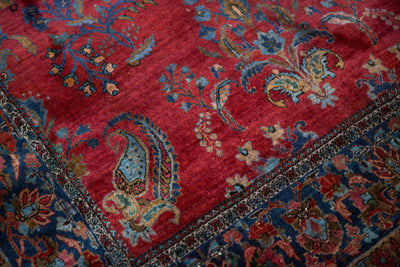 4.5x6.5 Antique Fine Kashan Rug by Old New House® - product image 5 for Resin Society