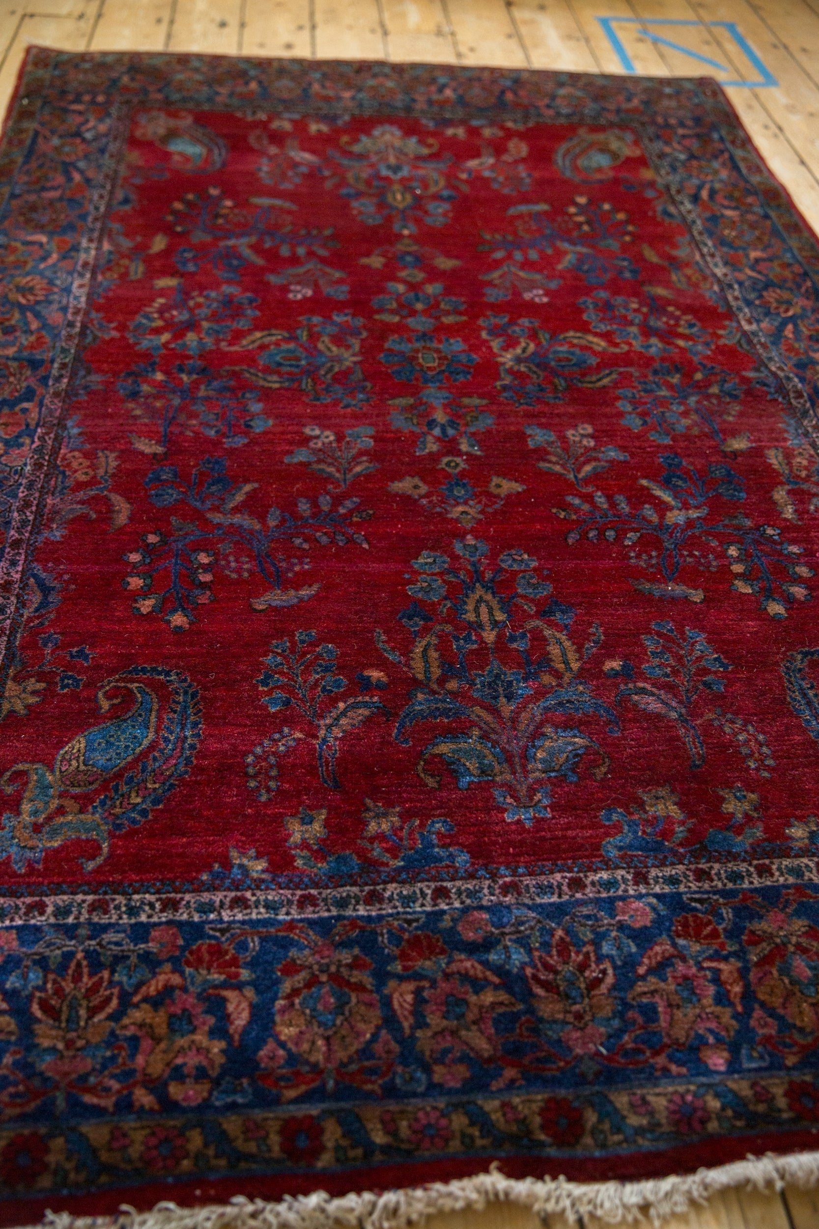 4.5x6.5 Antique Fine Kashan Rug by Old New House® - product image 9 for Resin Society