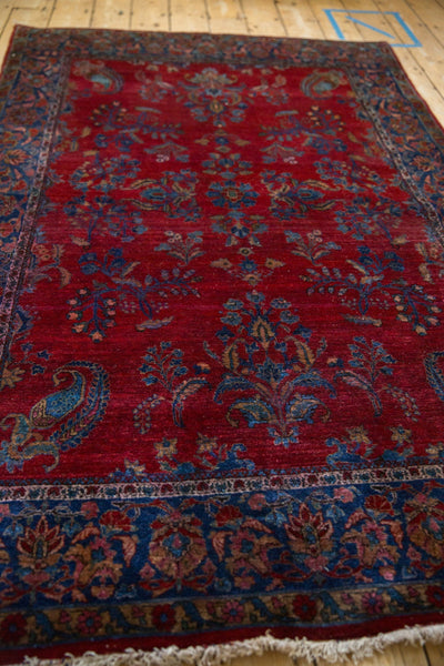 4.5x6.5 Antique Fine Kashan Rug by Old New House® - product image 9 for Resin Society