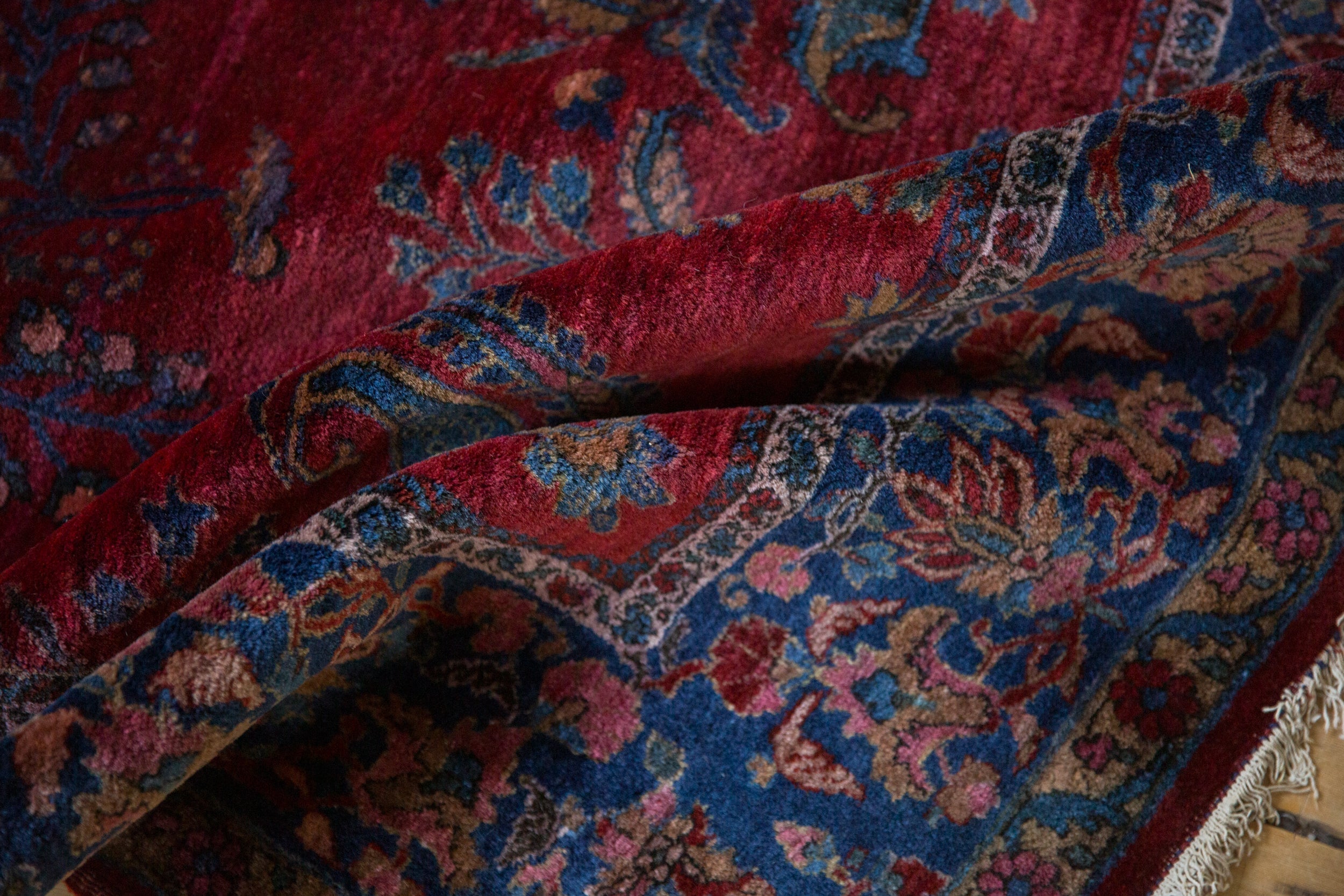 4.5x6.5 Antique Fine Kashan Rug by Old New House® - product image 12 for Resin Society