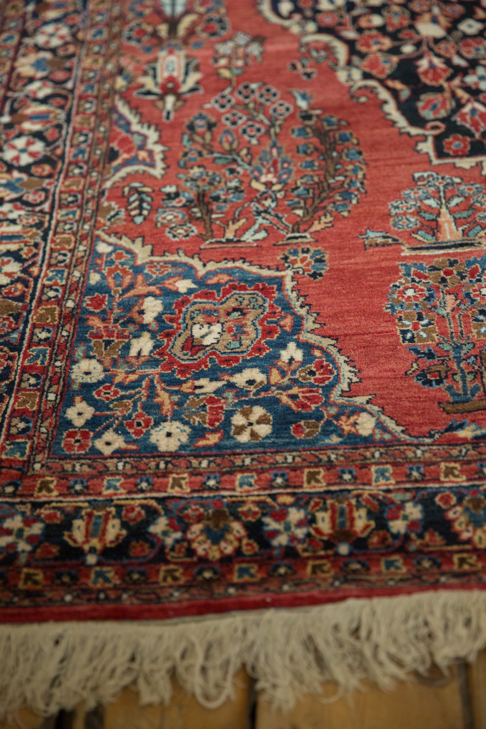 4.5x7 Vintage Sarouk Rug by Old New House® - product image 9 for Resin Society