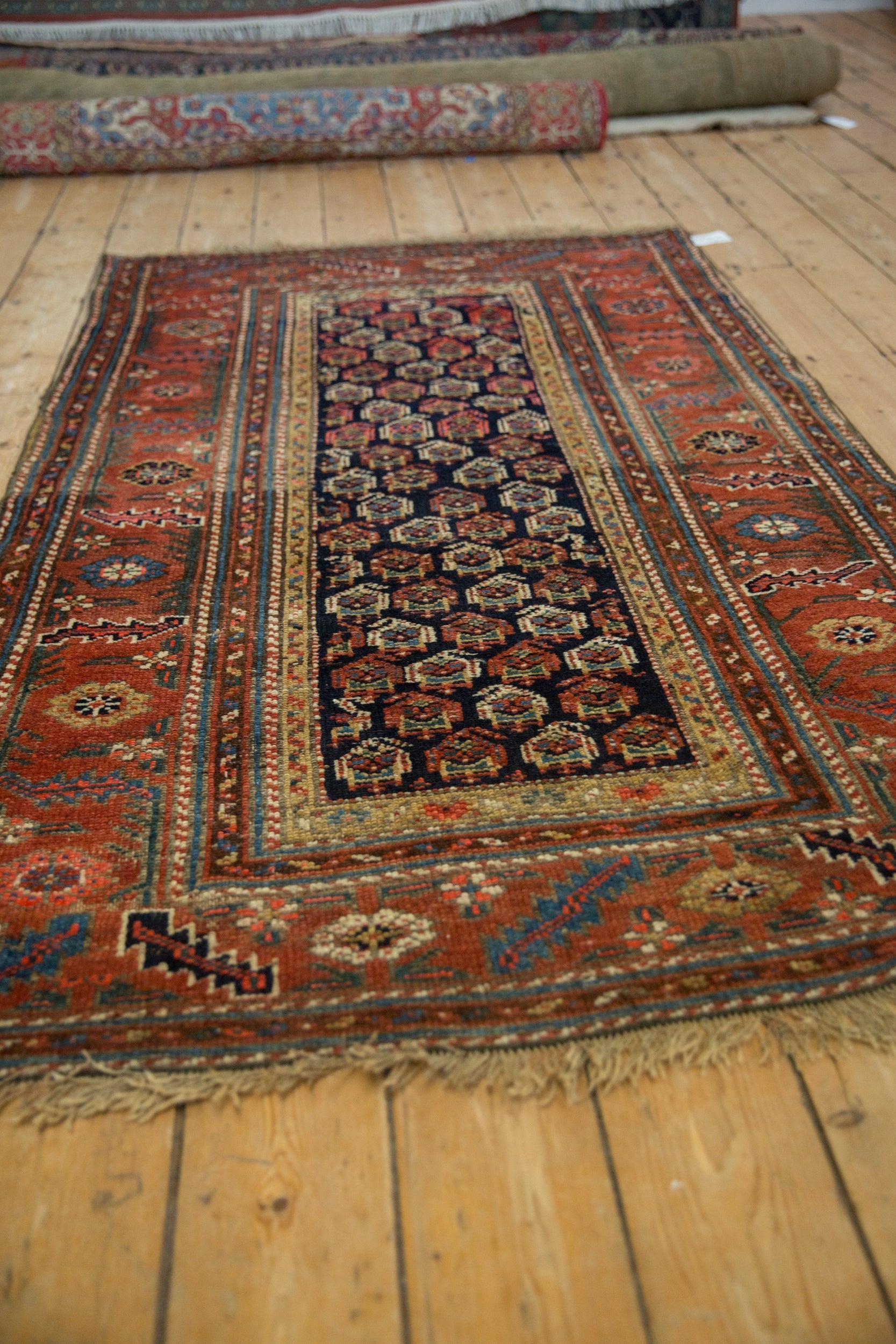 4x6 Antique Kurdish Hamadan Rug by Old New House® - product image 4 for Resin Society