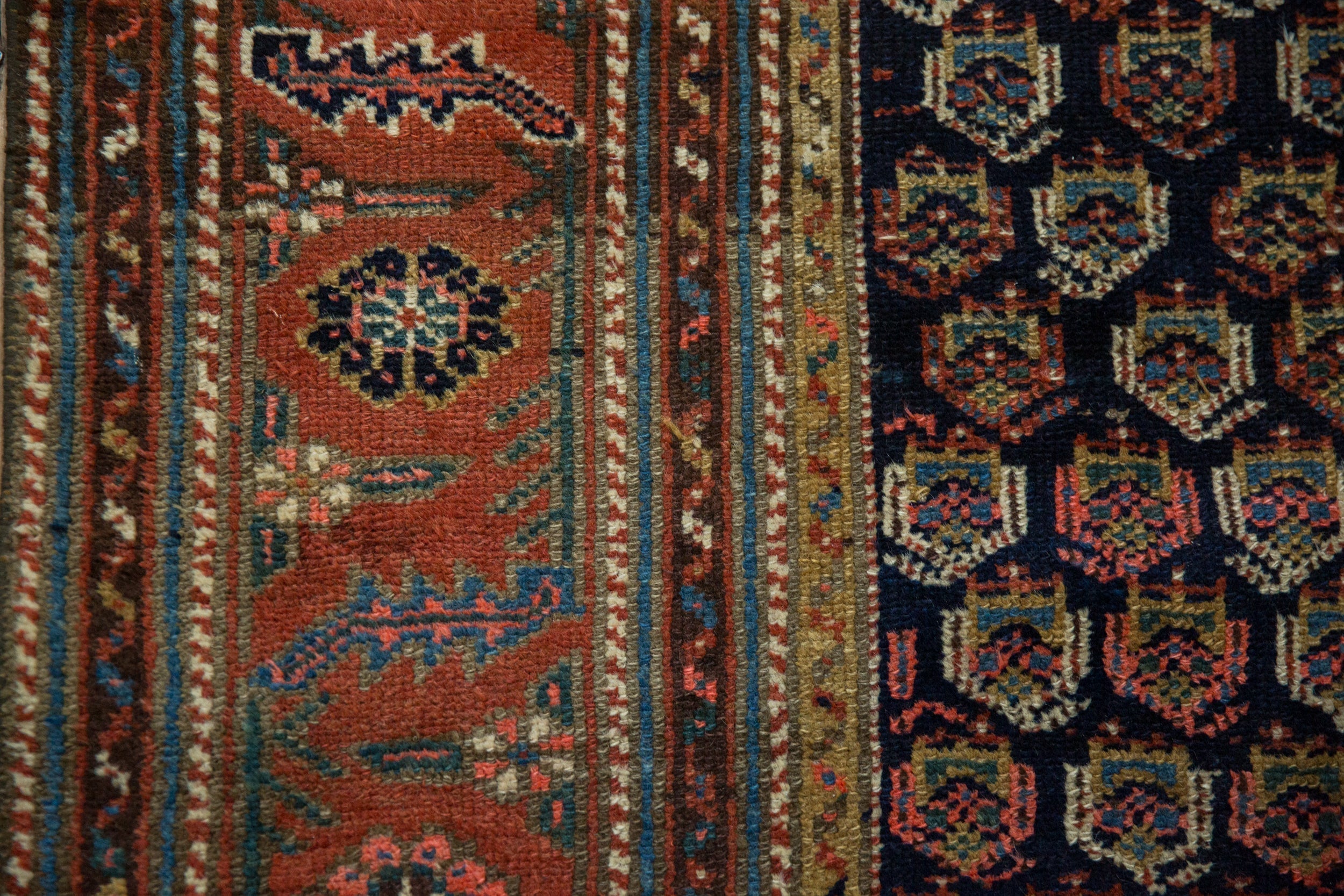 4x6 Antique Kurdish Hamadan Rug by Old New House® - product image 7 for Resin Society
