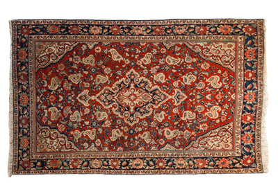 4x7 Vintage Sarouk Rug by Old New House® - main product image for Resin Society