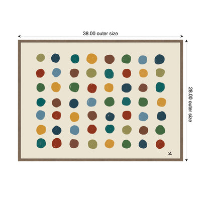 Meditation No.
3 by Kelly Knaga Framed Canvas Wall Art Print