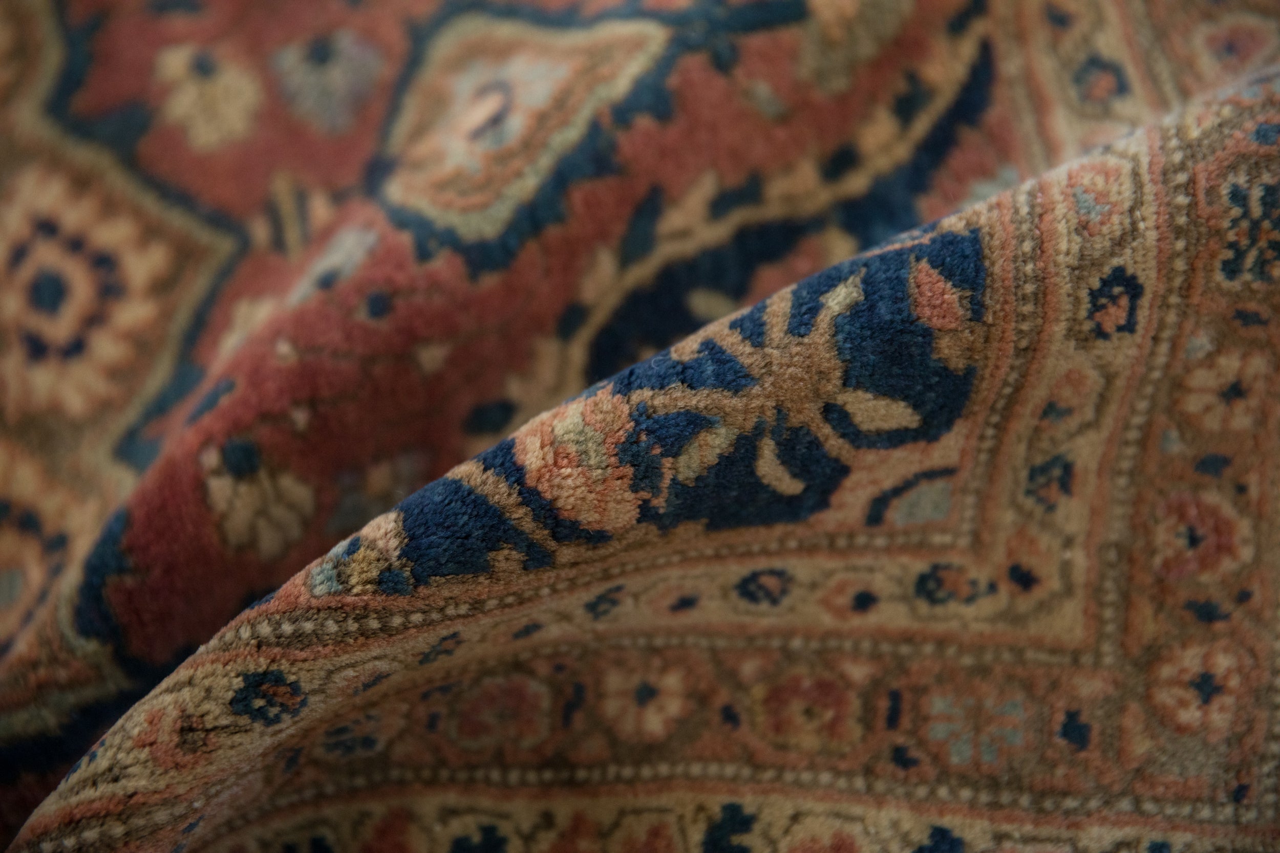 2x2.5 Small Antique Farahan Rug by Old New House® - product image 9 for Resin Society